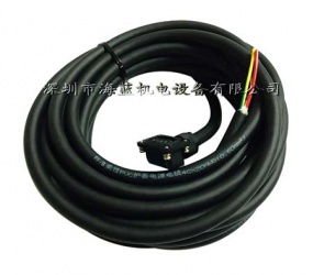 三菱電機電源線MR-PWS1CBL5M-A1-L，三菱MR-JE，MR-J4,MR-J3系列電機專用
